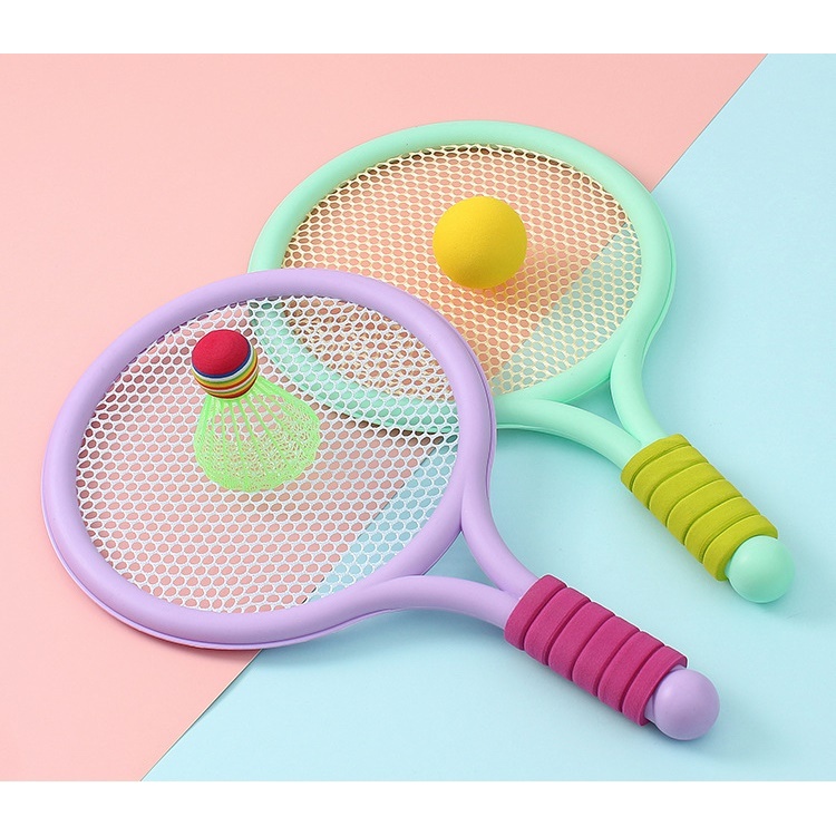 Đôi vợt cầu lông, tennis siêu nhẹ SFIT FAMILY cho trẻ em vận động, cho bố mẹ tương tác với bé từ 3-12 tuổi