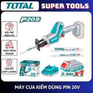 TOTAL Máy cưa kiếm dùng pin 20V TRSLI6506 / TRSLI65061