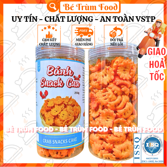 250Gram Bánh Snack Cua Mắm Hành Vị Thái Mặn Ngọt - Ăn Vặt Chất Lượng Bé ...