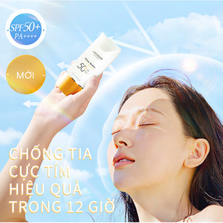 Kem Chống Nắng Kiềm Dầu Shea Butter Sunglow Defense Moisture Arumore SPF50+ 50ml