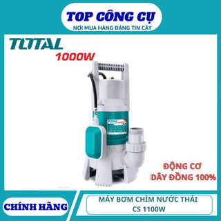 TOTAL Máy Bơm Chìm Nước Thải 1000W TWP810001