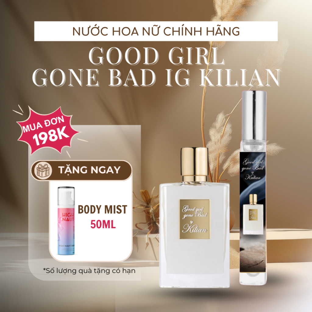 Nước hoa nữ rắn trắng 10ml Hight Naut nước hoa Kilian good girl chính ...