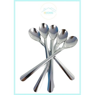 Combo 10c Thìa muỗng cafe, sinh tố INOX dày 5zem cao cấp - HHome