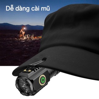 Bộ đèn pin mini S350X siêu sáng - phiên bản nâng cấp 2 pin và khớp nối dài - 5 chế độ sáng