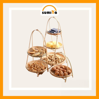Mẹt tre, mẹt tre trang trí, dùng làm khay, để bánh kẹo, trái cây, thức ăn, decor - Sumiya