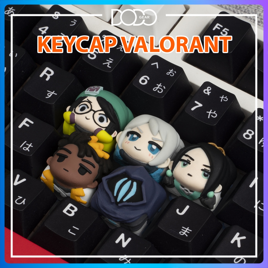 Keycap Artisan LOBO Valorant Killjoy Jett Sage Phoenix Omen artisan ...