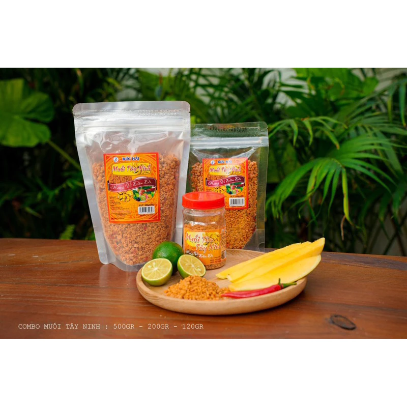 Muối tôm Tây Ninh Đức Hải 500g hạt to siêu thơm ngon