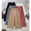 Quần culottes kaki lưng thun co giãn phối 5 màu siêu xinh A1394