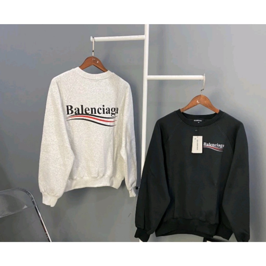 Áo sweater in chữ balenciaga form rộng chất nỉ bông siêu ấm,áo hoodie ...