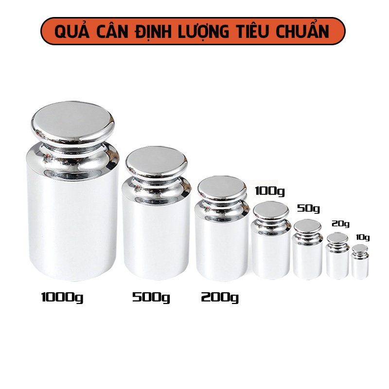 Quả cân định lượng tiêu chuẩn, Chuẩn test cân quy chuẩn cân