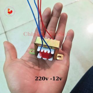 Biến áp nguồn timer mạch hàn cell 220v ra 12v