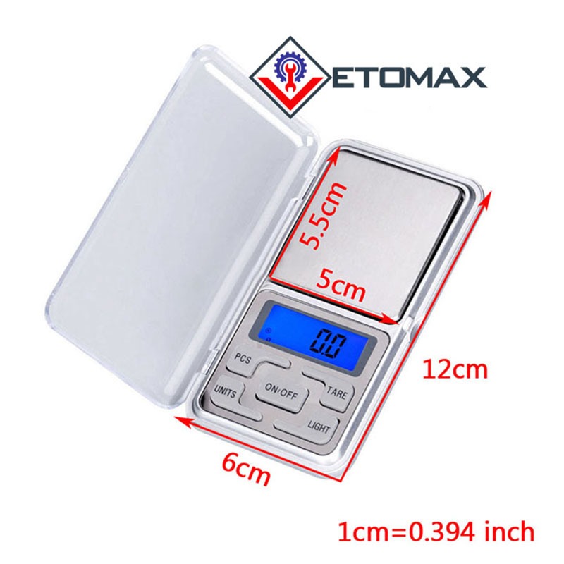 Cân tiểu ly điện tử bỏ túi  200g/0.01g MT,chính xác tới 1% gram