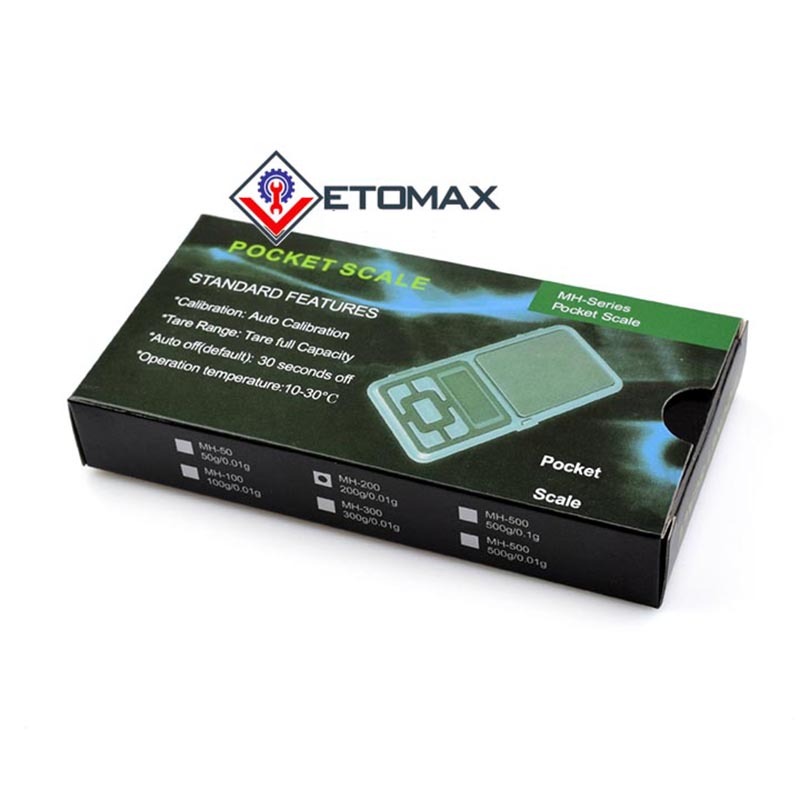 Cân tiểu ly điện tử bỏ túi  200g/0.01g MT,chính xác tới 1% gram