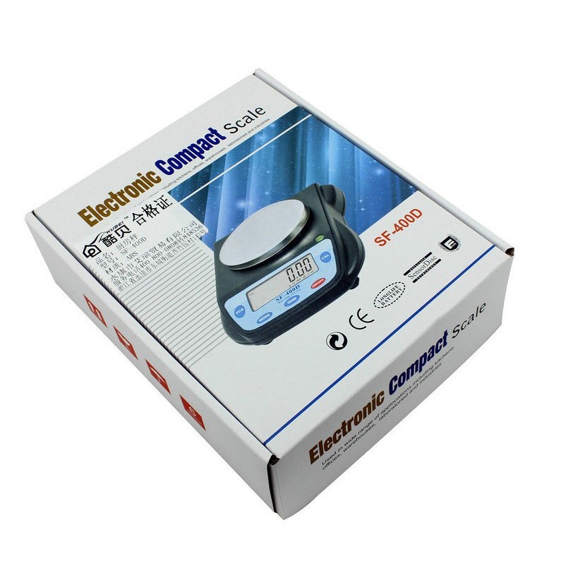 Cân tiểu ly để bàn 500g x 0.01g SF-400D, chính xác tới 1% gram, Hàng cao cấp, Bảo hành 12 tháng