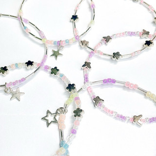 Vòng Tay Tình Bạn - Vòng Tay Xỏ Hạt Đủ Màu Sắc Handmade by Carem ✿