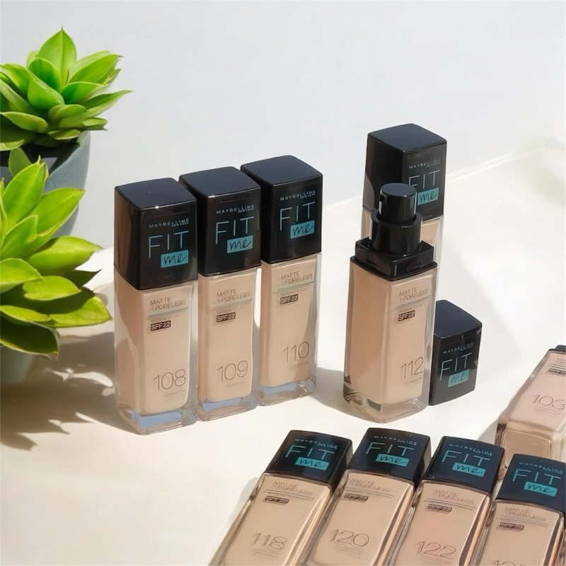Kem nền kiềm dầu Fitme Matte+Poreless  30ml. Hiệu quả cho da dầu, lỗ chân lông to.