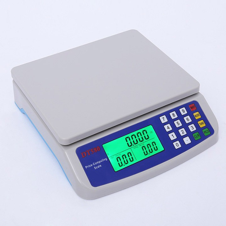 Cân điện tử  để bàn DT580>> Tự Động Tính Gía>> 30KG/1G