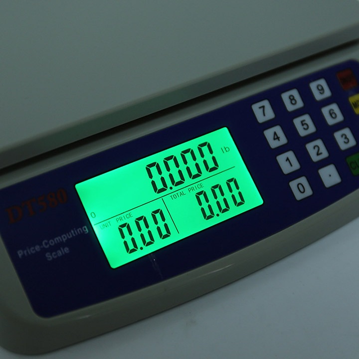 Cân điện tử  để bàn DT580>> Tự Động Tính Gía>> 30KG/1G