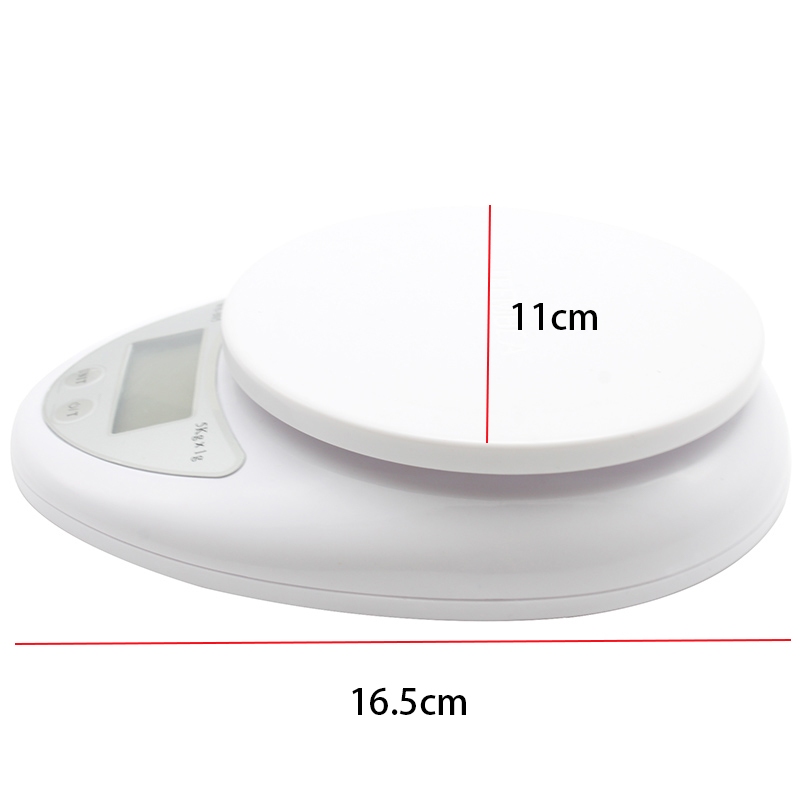 Cân điện tử 5kg/1g,độ chính xác cao,sai số 0.1gram