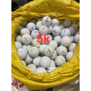 Bóng golf cũ 5k 1 quả cho người mới, bóng vẫn còn trắng sáng có xước calaway, honma, sixon, tieist ,taylormade