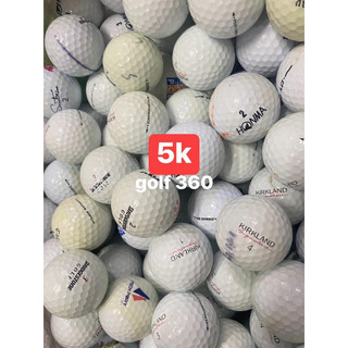 Bóng golf cũ 5k 1 quả cho người mới, bóng vẫn còn trắng sáng có xước calaway, honma, sixon, tieist ,taylormade