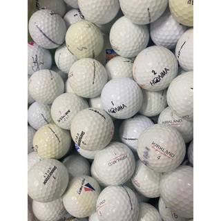 Bóng golf cũ 5k 1 quả cho người mới, bóng vẫn còn trắng sáng có xước calaway, honma, sixon, tieist ,taylormade