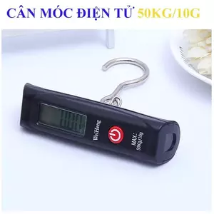 Cân móc điện tử 50kg, kiểu dáng bỏ túi nhỏ gọn dộ chính xác 10g