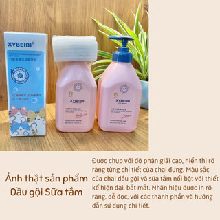 COMBO DẦU GỘI VÀ DẦU XẢ trẻ TỪ 3-15 TUỔI axit amin XYBEIBI, dịu nhẹ,không gây cay mắt,an toàn cho bé