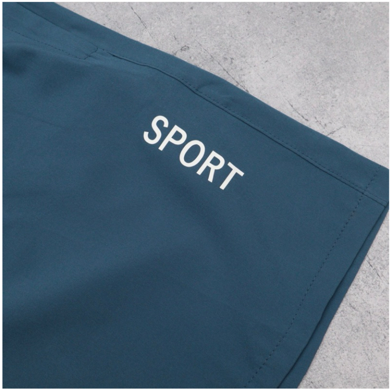 Quần đùi nam thể thao quần short chạy bộ vải gió mềm mại dáng sport co dãn tốt quần mặc nhà nhiều màu đẹp XUZI