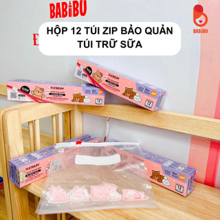 Thùng 12 hộp túi trữ sữa Sunmum dung tích 100ml, 150ml, 250ml cho bé