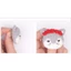 Set 5 cài áo đế tròn kim loại 2.5 - 3.5 cm phụ kiện thời trang , phụ kiện handmade, móc len - Hodushop