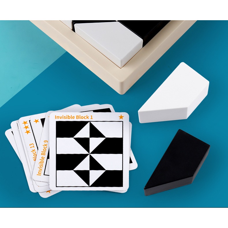 Đồ chơi xếp hình khối ẩn Hiding Blocks rèn khả năng tư duy và phát triển trí tuệ IQ của trẻ em