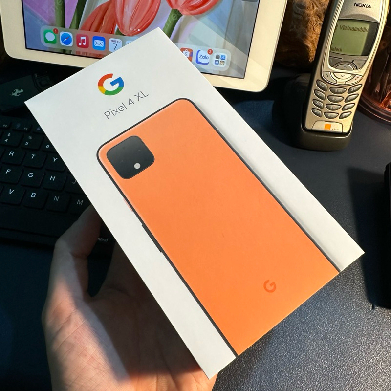 Điện Thoại Google Pixel 4XL Orange New Fullbox | Shopee Việt Nam