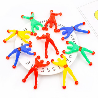 Set 10 Người Nhện Bám Dính Leo Tường Vui Nhộn, Hình Người Leo Núi Leo Tường Dính Đầy Màu Sắc 89050