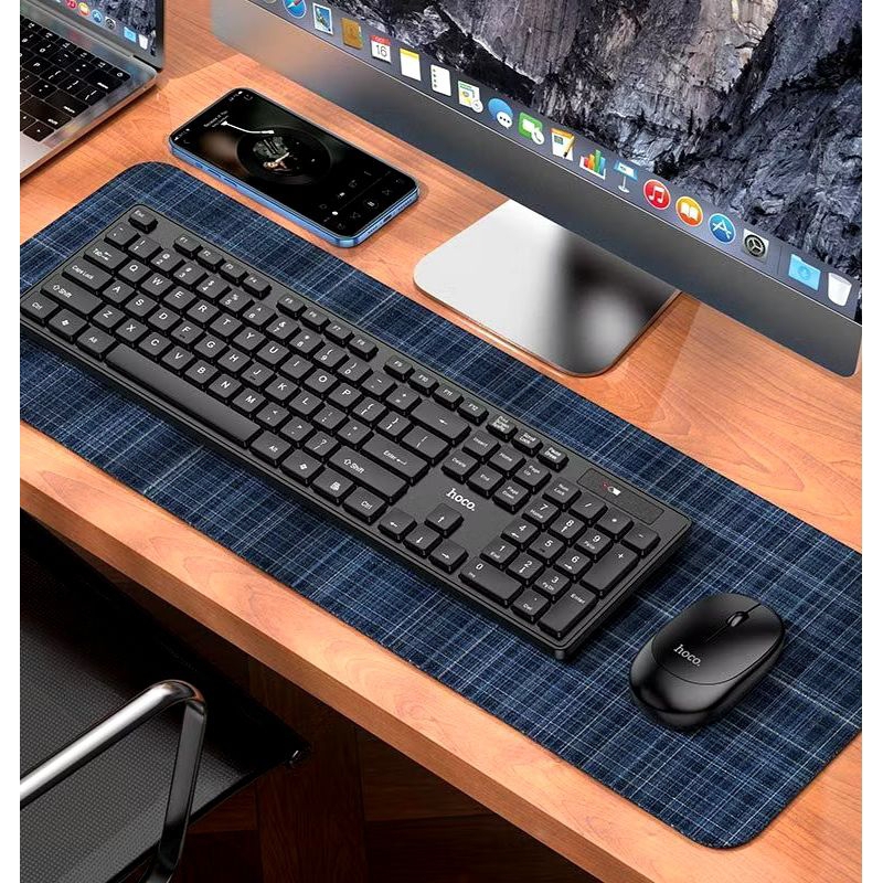 Bộ bàn phím chuột máy tính Bluetooth không dây Hoco GM17 .