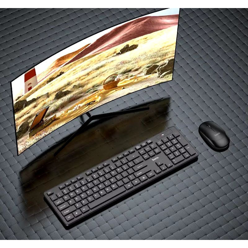 Bộ bàn phím chuột máy tính Bluetooth không dây Hoco GM17 .