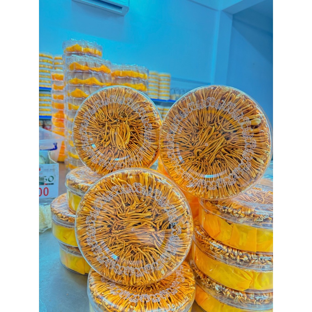 Hũ 5 Gram Đông Trùng Hạ Thảo Loại 1 Sấy Thăng Hoa  - Yến Sào Phạm Gia