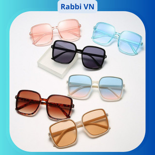 Kính mát gọng vuông 5 màu thời trang cho nam và nữ RABBI