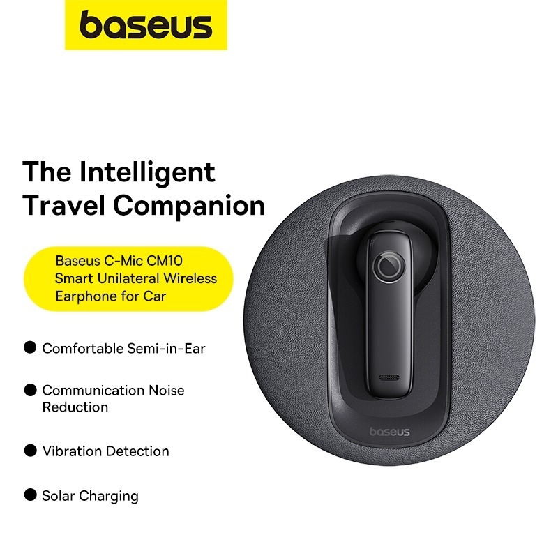 Tai nghe bluetooth không dây Baseus C-Mic CM10 dành cho Ô tô, hỗ trợ ...