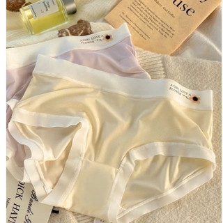 Combo 10 Quần Lót Nữ Su Lụa Mềm Mịn Hình Hoa Che Tên Size M L XL Từ 40 Đến 70kg