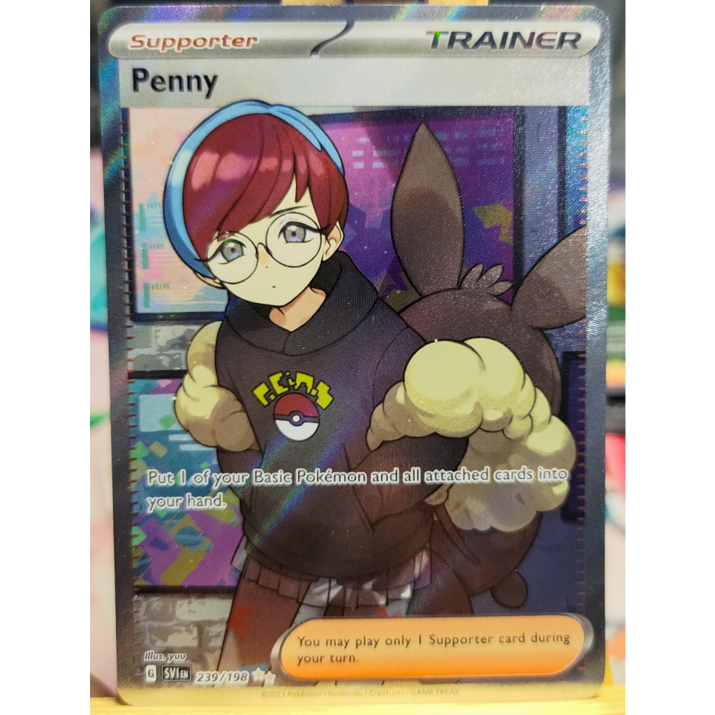 [KW2 Pokemon] [EN] Thẻ Pokemon Penny - 239/198 - Full Art Secret Rare ...