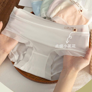 Combo 10 Quần Lót Nữ Su Lụa Mềm Mịn Hình Hoa Che Tên Size M L XL Từ 40 Đến 70kg