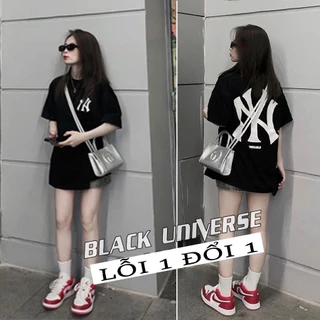 Áo thun lỡ tay NY bacis cotton 100% GAVANA cao cấp