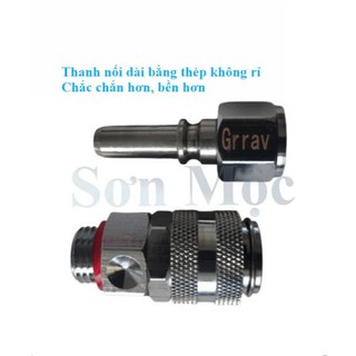 COMBO 2 CÁI Ốc chống xoắn kết hợp khớp nối nhanh (2 trong 1) ren 14*1.5mm