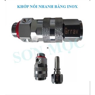 COMBO 2 CÁI Ốc chống xoắn kết hợp khớp nối nhanh (2 trong 1) ren 14*1.5mm