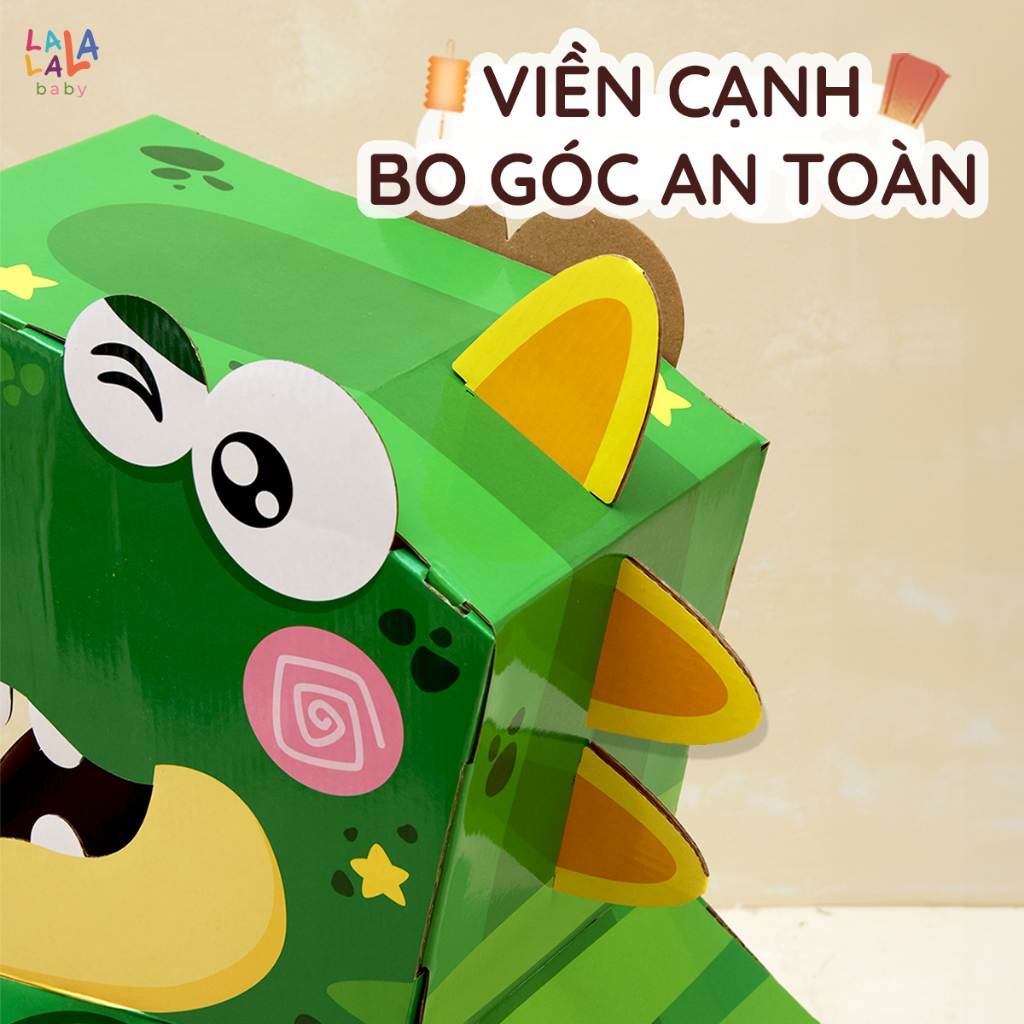 [TO] Mô hình hoá trang Khủng long đồ chơi DIY cho bé Lalala baby