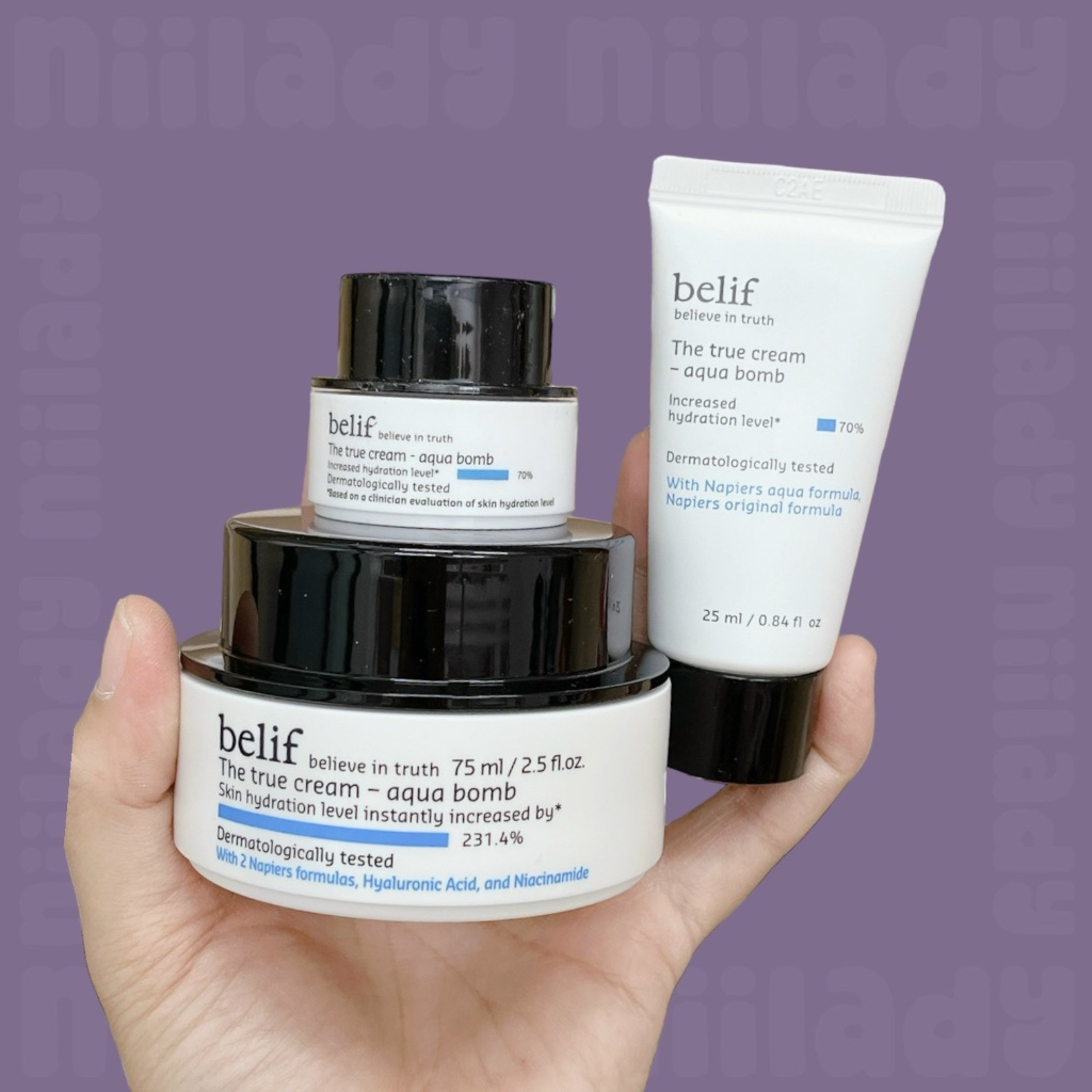 (HSD 30/10/2025) Kem dưỡng ẩm Belif The True Cream 10ml | Shopee Việt Nam