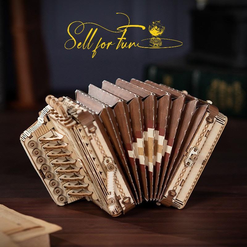 Đồ Chơi Lắp Ráp Mô Hình Gỗ 3D ROBOTIME Nhạc Cụ Music Instrument  TG309 TG409 TG410 TG411