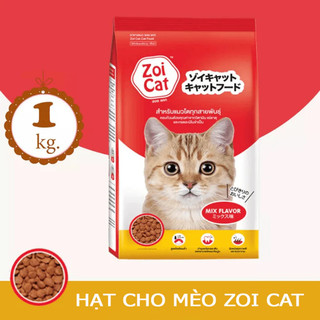 Hạt Thức Ăn Zoi Cat Gói 1kg Rẻ Cho Mèo Thường PET HUB