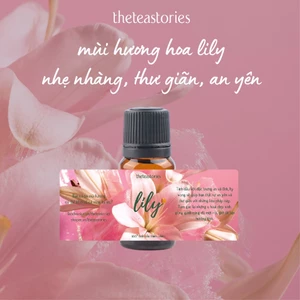 Tinh dầu hoa lily 10ml nguyên chất giúp thư giãn, thơm phòng - Liệu pháp mùi hương